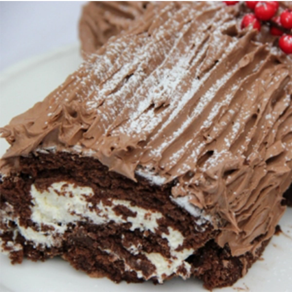 Christmas Chocolate Yule Log